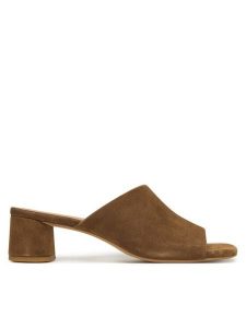 Vagabond Shoemakers Klapki Piper 5921-240-89 Brązowy. Brązowe klapki Vagabond Shoemakers, bez wzorów, ze skóry, bez obcasa. Za 499,99 zł.