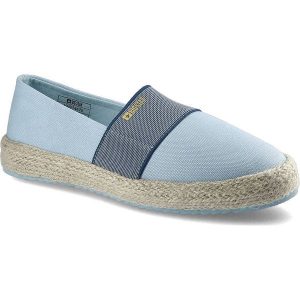 Niebieskie Espadryle Big Star Lekkie Damskie Buty. Niebieskie espadryle Big Star, bez wzorów, bez obcasa. Za 89,99 zł.