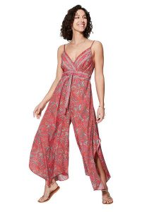 Ipanima Kombinezon w kolorze koralowym rozmiar: 34-40. Czerwone kombinezony Ipanima, bez wzorów, bez kołnierzyka, bez ramiączek. Za 78,99 zł.