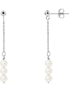 Pearl Addict Srebrne kolczyki-wkrętki z perłami w kolorze białym rozmiar: onesize. Białe kolczyki Pearl Addict, z perłą, srebrne. Za 217,99 zł.