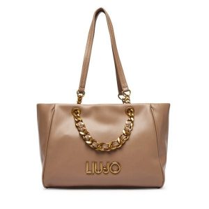 Torebka Liu Jo. Brązowe torebki klasyczne Liu Jo, bez wzorów, bez dodatków. Za 639,99 zł.