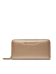 Valentino Portfel Divina VPS1R4155G Złoty. Żółte portfele Valentino, bez wzorów, ze skóry. Za 259,99 zł.