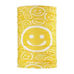 Wielofunkcyjny komin Mb Wear Smile. Żółte szaliki MB WEAR, bez wzorów. Za 171,50 zł.