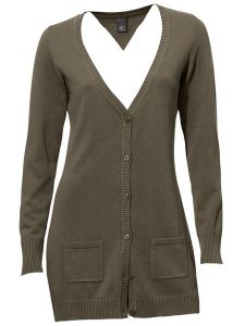 Heine Kardigan w kolorze oliwkowym rozmiar: 44. Brązowe kardigany Heine, z bawełny. Za 75,16 zł.