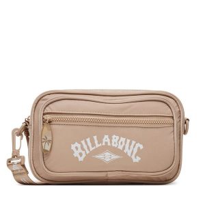 Torebka Billabong. Brązowe listonoszki Billabong, bez wzorów, bez dodatków. Za 119,99 zł.