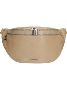 Wojas Skórzana saszetka w kolorze beżowym - 36 x 21 x 12 cm rozmiar: onesize. Brązowe nerki i saszetki Wojas, bez wzorów, z materiału. Za 259,13 zł.