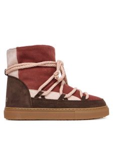 Inuikii Śniegowce Patchwork 3001.003.0072 Bordowy. Czerwone buty zimowe Inuikii, ze skóry, bez obcasa, bez zapięcia. Za 809,99 zł.