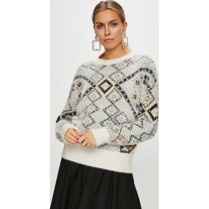 Desigual - Sweter. Swetry klasyczne marki Desigual. W wyprzedaży za 319,90 zł.