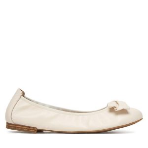 Baleriny Caprice. Brązowe balerinki Caprice, bez wzorów, bez obcasa, bez zapięcia. Za 319,99 zł.