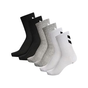 Skarpetki Hummel hmlCHEVRON 6-PACK SOCKS uniwersalne. Białe skarpetki Hummel, bez wzorów. Za 89,00 zł.