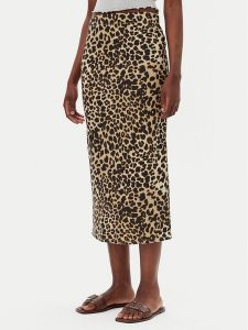 JDY Spódnica ołówkowa Ivy 15347463 Brązowy Slim Fit. Brązowe spódnice JDY, xs, bez wzorów, z syntetyku. Za 79,99 zł.