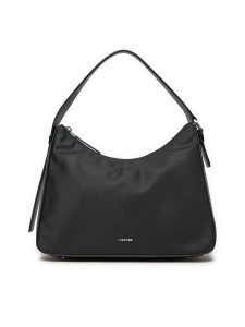 Calvin Klein Torebka Ck Sense Md Shoulder Bag_Nylon K60K612797 Czarny. Czarne torebki klasyczne Calvin Klein, bez wzorów, z nylonu, bez dodatków. Za 279,99 zł.