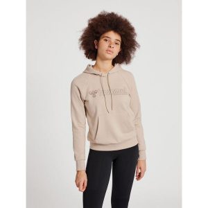 Damska bluza z kapturem Hummel Noni 2.0. Szare bluzy Hummel, m, bez wzorów, z bawełny, z kapturem. Za 200,50 zł.
