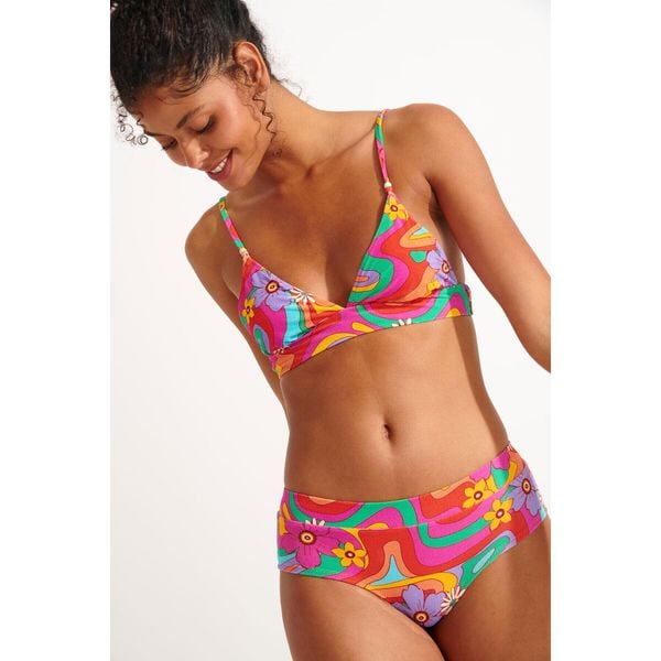 Figi do kostiumów kąpielowych dla kobiet Banana Moon Bia Popsicle. Czerwone bikini Banana Moon, bez wzorów. Za 171,50 zł.