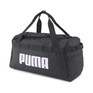 Torba sportowa Challenger S PUMA Black. Czarne torby podróżne i sportowe Puma, bez wzorów, z materiału. Za 159,00 zł.