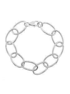 CHARM'S Srebrna bransoletka rozmiar: onesize. Szare bransoletki CHARM'S, srebrne. Za 237,17 zł.