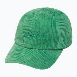 Czapka z daszkiem damska Billabong Essential Cord. Zielone czapki Billabong, bez wzorów, z bawełny, sportowe. Za 99,99 zł.
