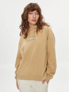 Ellesse Bluza Olinta Oh Hoody SGQ16967 Brązowy Regular Fit. Brązowe bluzy Ellesse, bez wzorów, z bawełny, bez kaptura. Za 179,99 zł.