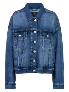 Herrlicher Kurtka dżinsowa w kolorze niebieskim rozmiar: XS. Niebieskie kurtki Herrlicher, xs, bez wzorów, bez kaptura. Za 183,59 zł.