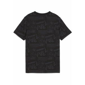 Młodzieżowa koszulka Mid 90s PUMA Black. Czarna bluzki Puma, m, bez wzorów, z gumy, młodzieżowe, bez kołnierzyka, bez ramiączek. W wyprzedaży za 94,00 zł.