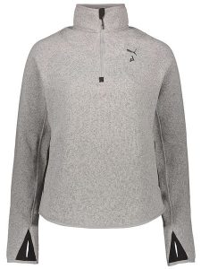 Puma Bluza polarowa "Seasons" w kolorze szarym rozmiar: L. Szare bluzy Puma, l, bez wzorów, z polaru, bez kaptura. Za 188,85 zł.
