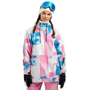 Kurtka snowboardowa damska W1-W Holi. Czerwone kurtki SIROKO, s, bez wzorów, z softshellu, bez kaptura. W wyprzedaży za 297,00 zł.