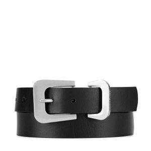 Pasek GINO ROSSI. Czarne paski Gino Rossi, bez wzorów. Za 129,99 zł.