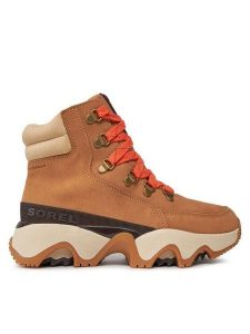 Sorel Trapery Kinetic™ Impact Conquest Wp NL5040-253 Brązowy. Brązowe buty zimowe Sorel, ze skóry, bez obcasa, bez zapięcia. Za 799,99 zł.