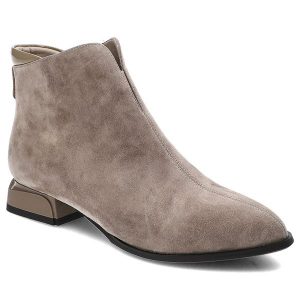 Beżowe Botki Cambell Stylowe Obuwie Damskie. Brązowe botki Cambell, bez wzorów, bez obcasa, na obcasie, bez zapięcia. Za 319,00 zł.