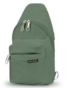 Puccini Plecak w kolorze khaki - 18 x 30 x 6 cm rozmiar: onesize. Brązowe plecaki Puccini. Za 52,99 zł.