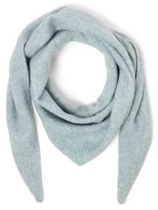 Opus szalik trójkątny z domieszką wełny Kobiety szary, ONE SIZE. Szare szaliki Opus, bez wzorów, z wełny. Za 99,95 zł.
