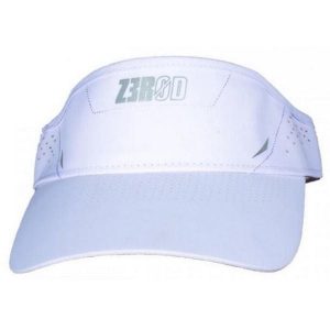 Czapka z daszkiem do biegania Z3R0D. Białe czapki ZEROD, bez wzorów, z poliesteru, sportowe. Za 146,00 zł.