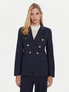 Maryley Marynarka 25IB139/M17 Granatowy Regular Fit. Niebieskie marynarki i żakiety Maryley, m, bez wzorów, z syntetyku. Za 409,99 zł.