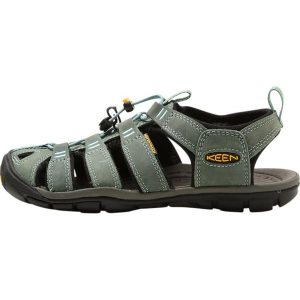 Keen CLEARWATER CNX Sandały trekkingowe mineral blue/yellow. Zielone buty trekkingowe marki Keen, z materiału. Za 449,00 zł.