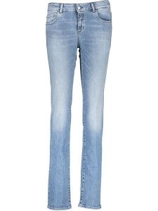 Replay Dżinsy "Faaby" - Slim fit - w kolorze błękitnym rozmiar: W25/L30. Niebieskie jeansy Replay, z aplikacjami. Za 131,74 zł.