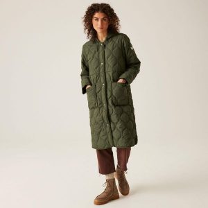 Parka damska Regatta Jaycee II. Niebieskie kurtki Regatta, xl, bez wzorów, z puchu, bez kaptura. W wyprzedaży za 318,00 zł.