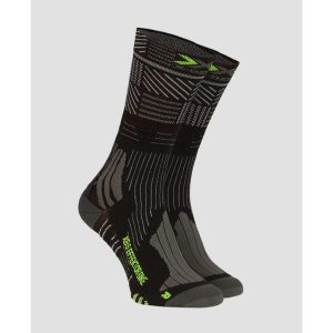Skarpety X-SOCKS EFFEKTOR BIKE 4.0. Czarne skarpetki X-Socks, bez wzorów. W wyprzedaży za 96,00 zł.