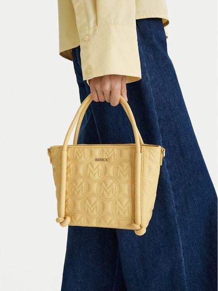 MEXX Torebka CEO-MEXX-AJ-002-09 Żółty. Żółte torebki klasyczne Mexx, bez wzorów, z materiału, bez dodatków. Za 169,99 zł.