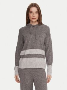 United Colors Of Benetton Sweter 102HE203V Szary Boxy Fit. Szare swetry klasyczne United Colors of Benetton, m, z syntetyku, bez kołnierzyka. Za 369,99 zł.