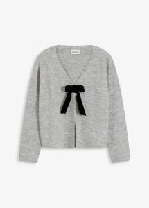 Kardigan. Szare kardigany bonprix. Za 112,99 zł.