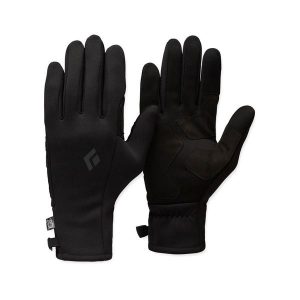 Rękawice sportowe Black Diamond Heavyweight Screentap Liners pięciopalczaste. Czarne rękawiczki Black Diamond, bez wzorów. Za 154,99 zł.