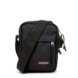 Torba na ramię Eastpak The One. Czarne torby podróżne i sportowe Eastpak, bez wzorów, z nylonu, na ramię, duże. Za 109,99 zł.