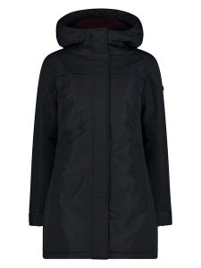 CMP Parka w kolorze czarnym rozmiar: 44. Czarne płaszcze CMP, bez wzorów, z tkaniny, bez kaptura. Za 232,33 zł.