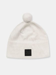 Halti Czapka beanie "Pilke" w kolorze kremowym rozmiar: onesize. Brązowe czapki HALTI, bez wzorów, z wełny. Za 131,43 zł.