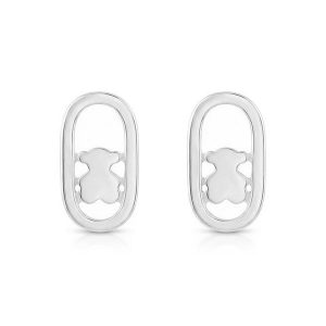 Kolczyki TOUS. Szare kolczyki Tous, srebrne. Za 299,99 zł.