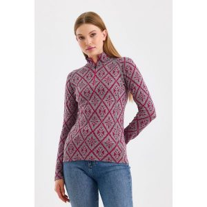 Bluza termoaktywna Woolona Venus z Długim Rękawem 100% Merino. Zielone bluzy WOOLONA, m, bez wzorów, z wełny, bez kaptura. W wyprzedaży za 351,00 zł.