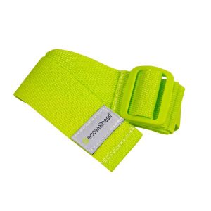 Pasek do Jogi Ecowellness QB 625. Zielone paski ECOWELLNESS, bez wzorów, sportowe. Za 24,99 zł.