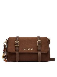 Valentino Torebka Winnie Winter VBSABH09 Brązowy. Brązowe torebki klasyczne Valentino, bez wzorów, ze skóry, bez dodatków. Za 619,99 zł.