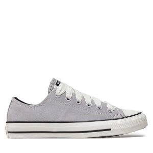 Trampki Converse. Szare trampki Converse, bez wzorów, bez zapięcia. Za 219,99 zł.