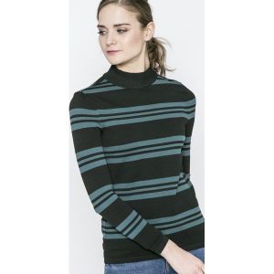 Vero Moda - Sweter Sassy. Szare swetry klasyczne marki Vero Moda, z dzianiny. W wyprzedaży za 49,90 zł.